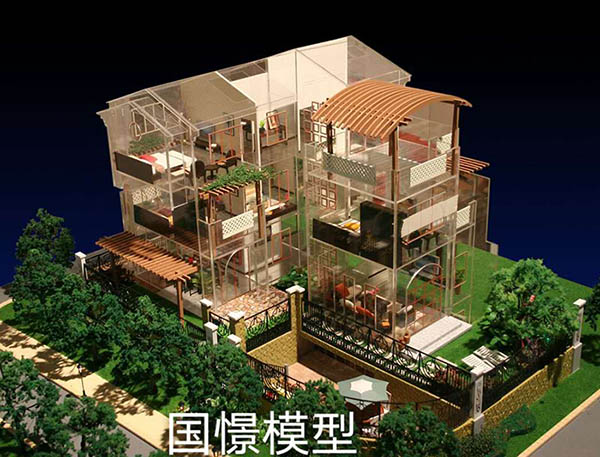 云梦县建筑模型