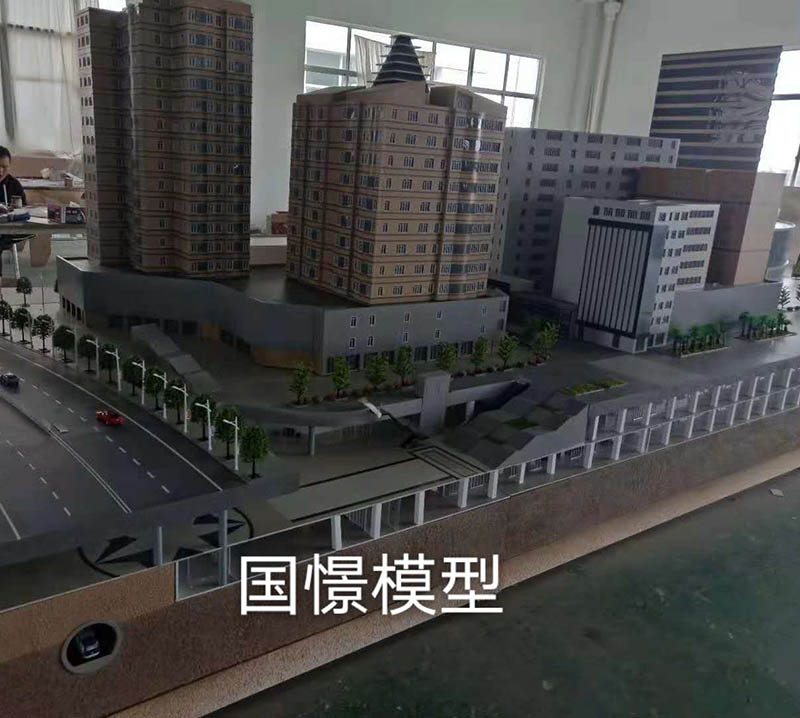 云梦县建筑模型