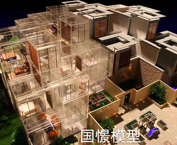 云梦县建筑模型