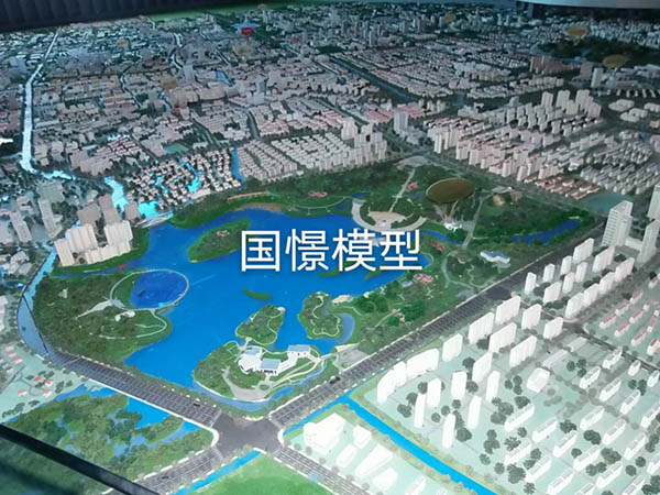 云梦县建筑模型