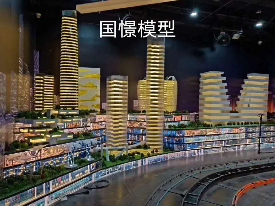 云梦县建筑模型