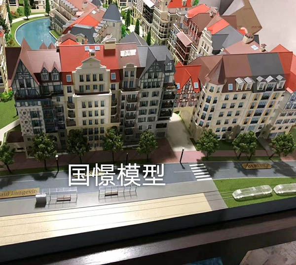 云梦县建筑模型