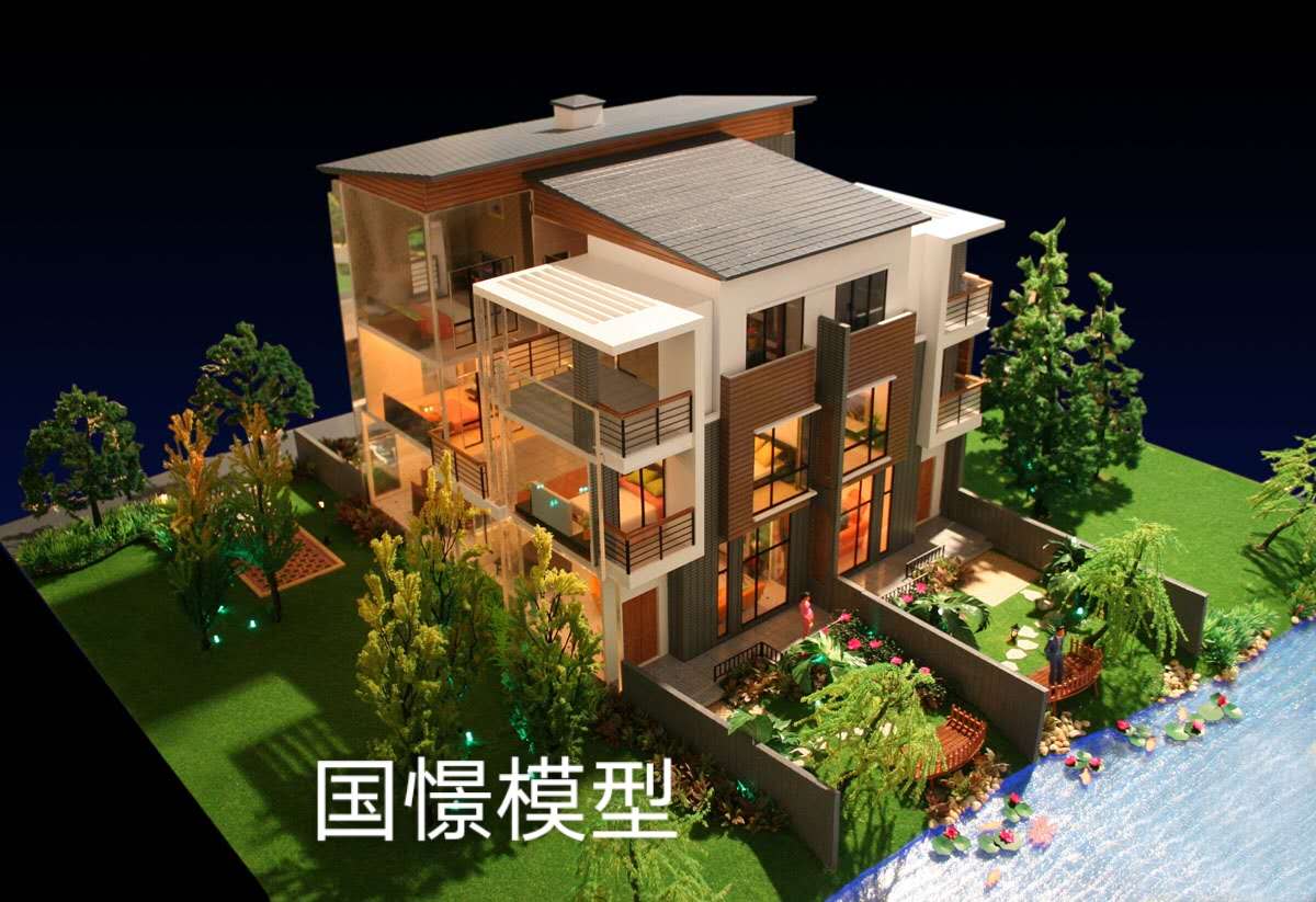 云梦县建筑模型